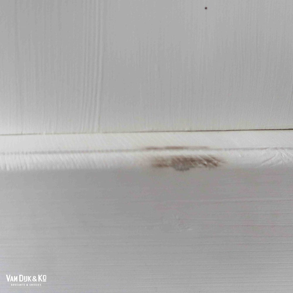 Hoge vitrinekast met en suite deuren - Afbeelding 7