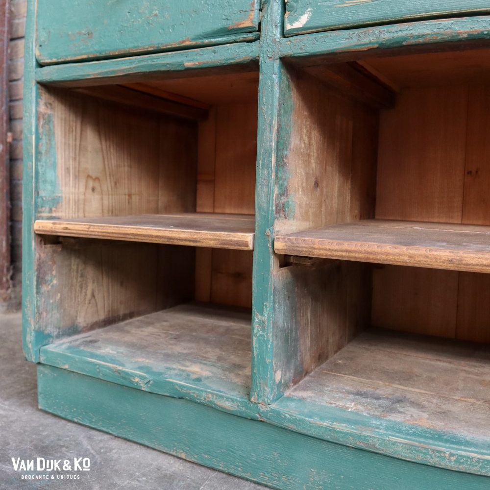Brocante winkelkast / dressoir - Afbeelding 9