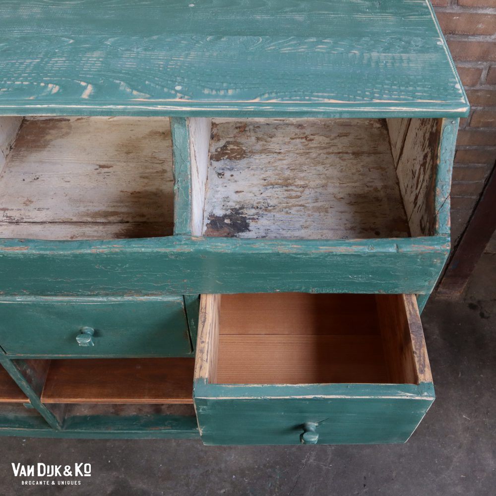 Brocante winkelkast / dressoir - Afbeelding 7