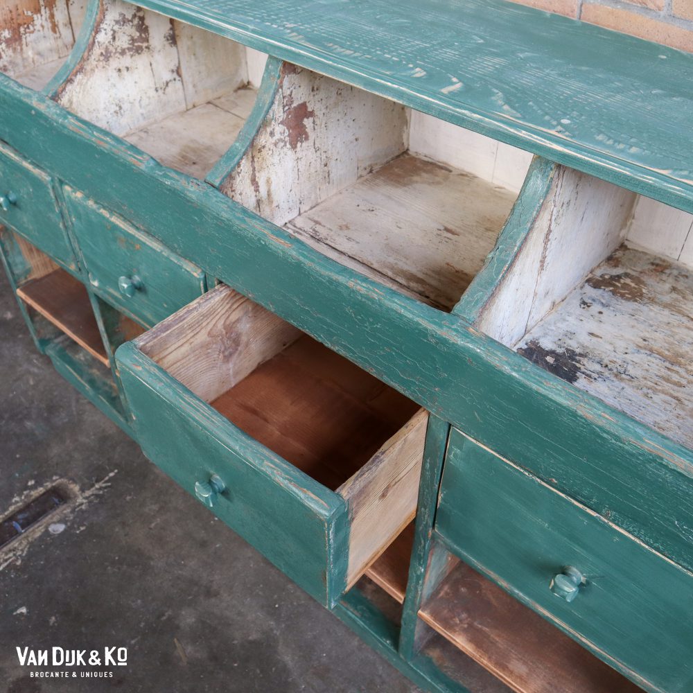 Brocante winkelkast / dressoir - Afbeelding 6