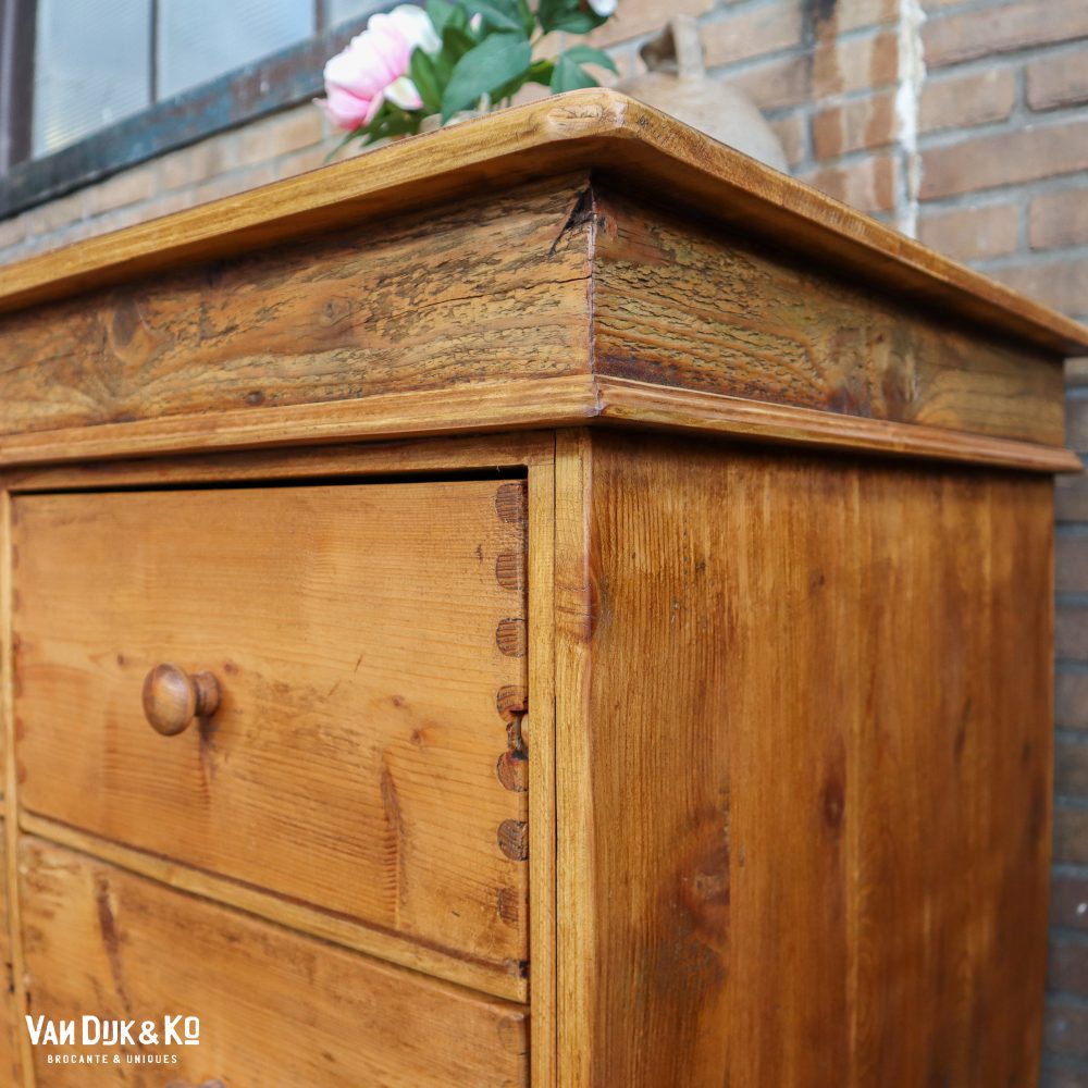 Brocante dressoir met lades - Afbeelding 5