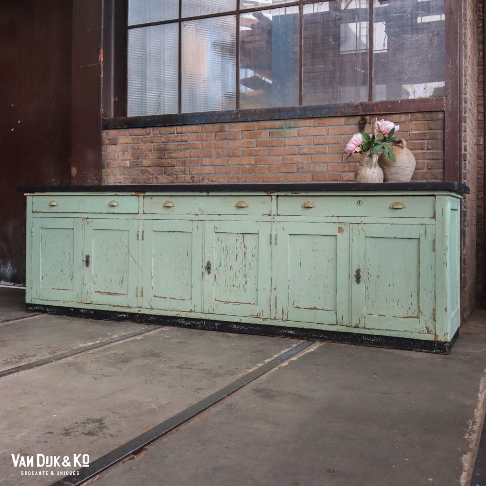 Mintgroen dressoir - Afbeelding 2
