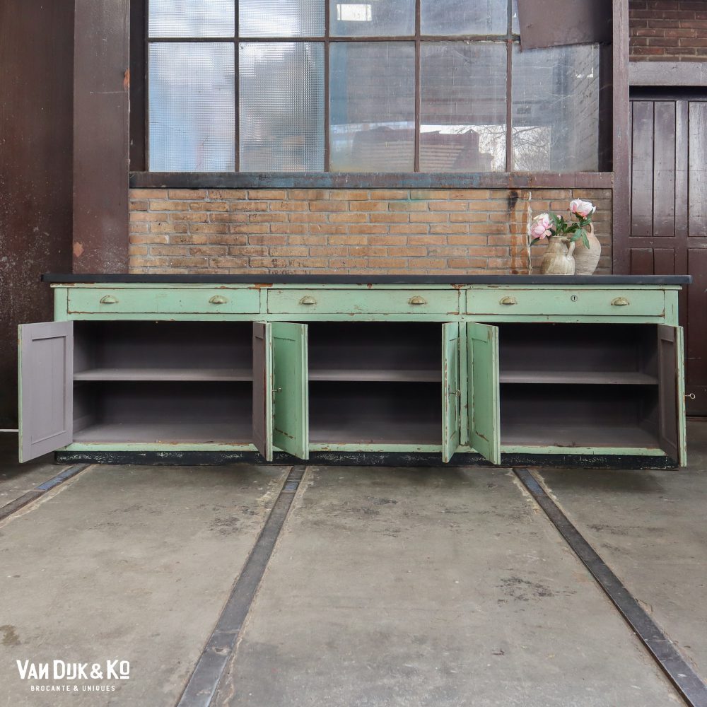 Mintgroen dressoir - Afbeelding 11
