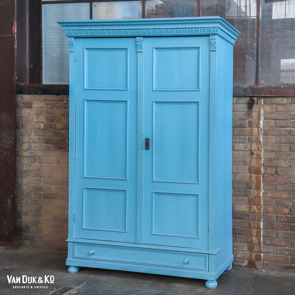 Blauwe linnenkast - Afbeelding 2