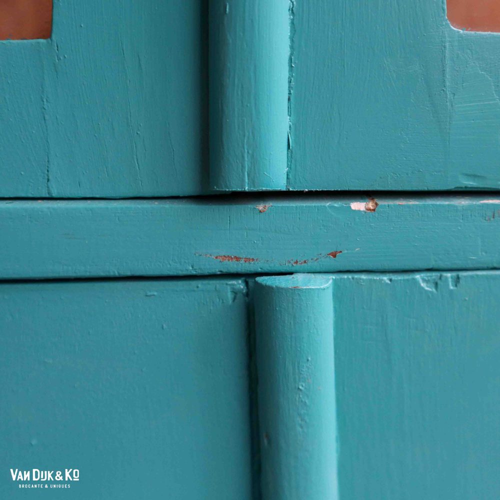 Brocante vitrinekast - Afbeelding 8