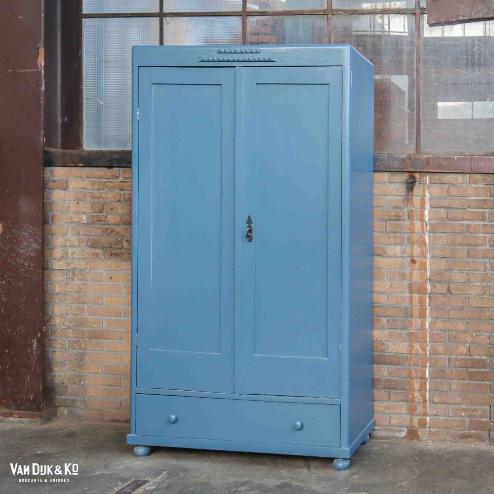 Blauwe linnenkast - Afbeelding 2