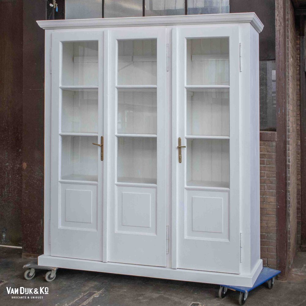 Hoge kast met ensuite deuren - demontabel - Afbeelding 2