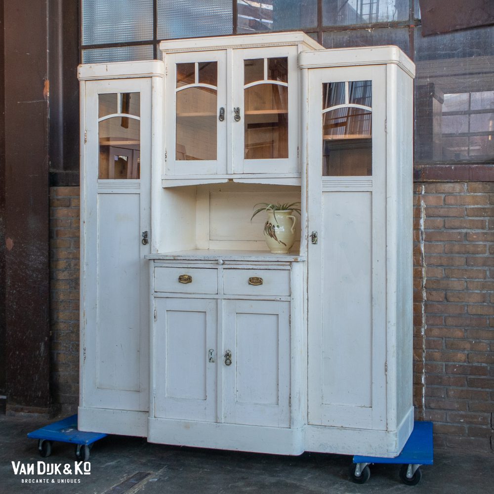 Brocante vitrinekast - Afbeelding 2