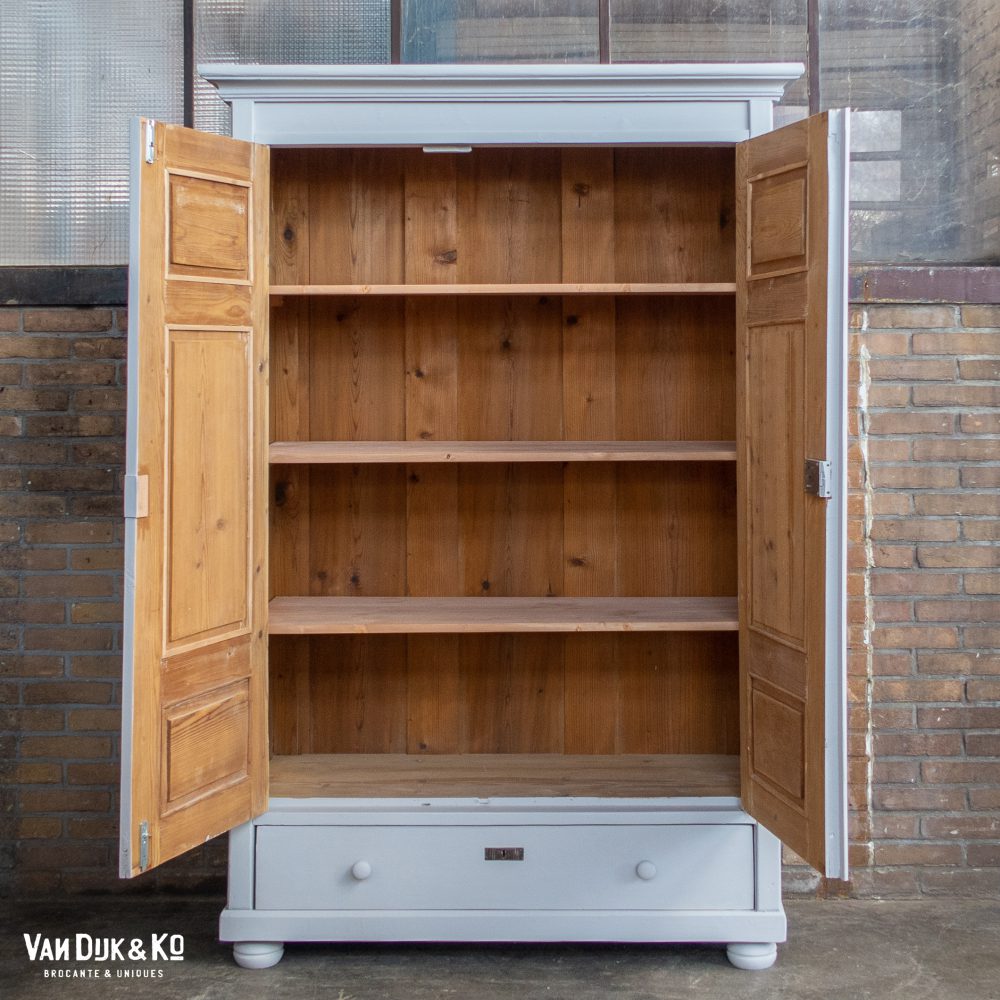 Brocante linnenkast - Afbeelding 3