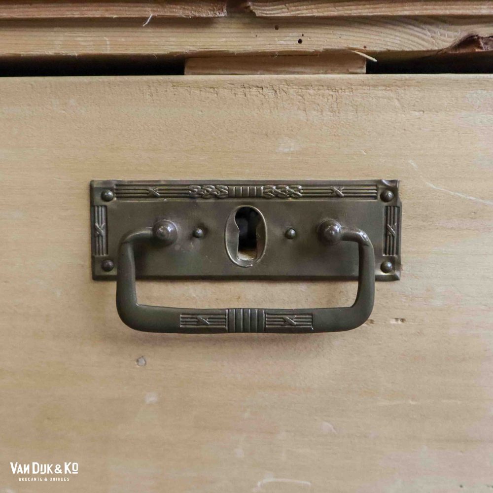 Grenen vitrinekast - Afbeelding 11