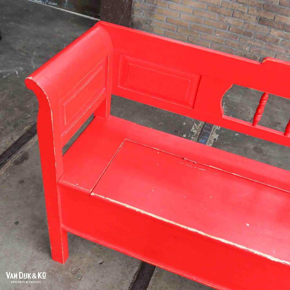 Rode klepbank - Afbeelding 5