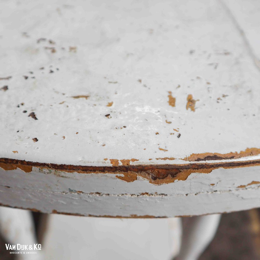 Rond brocante bijzettafel - Afbeelding 6
