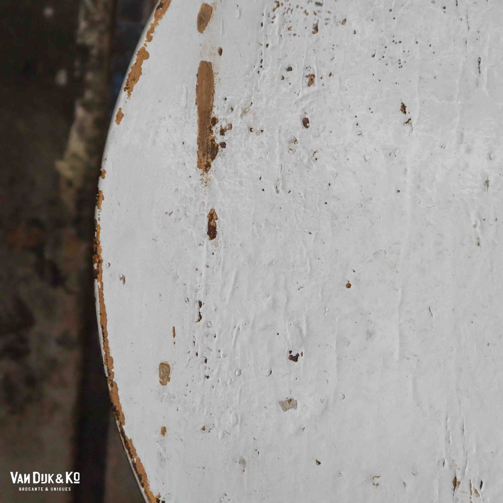 Rond brocante bijzettafel - Afbeelding 5