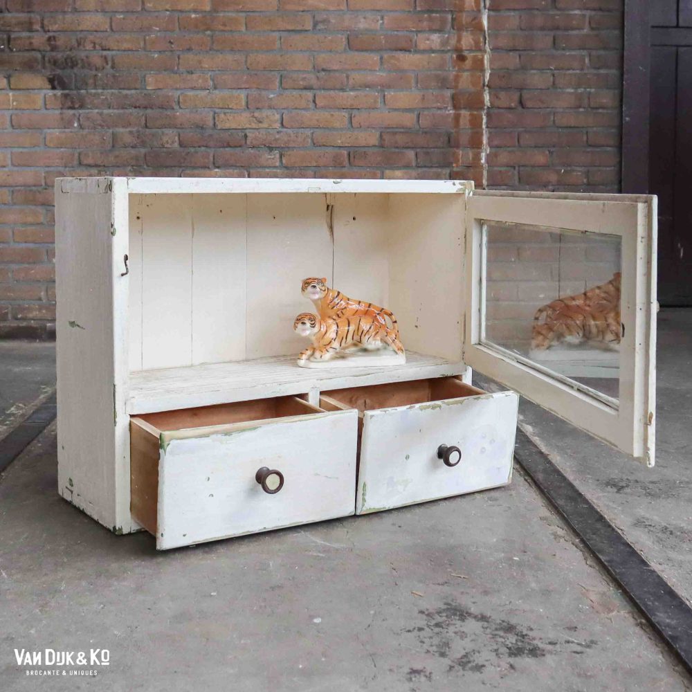 Brocante hangkastje - Afbeelding 3
