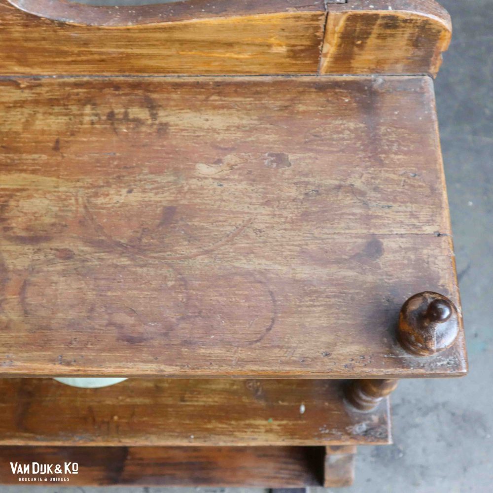 Brocante hangkastje / regaal - Afbeelding 5