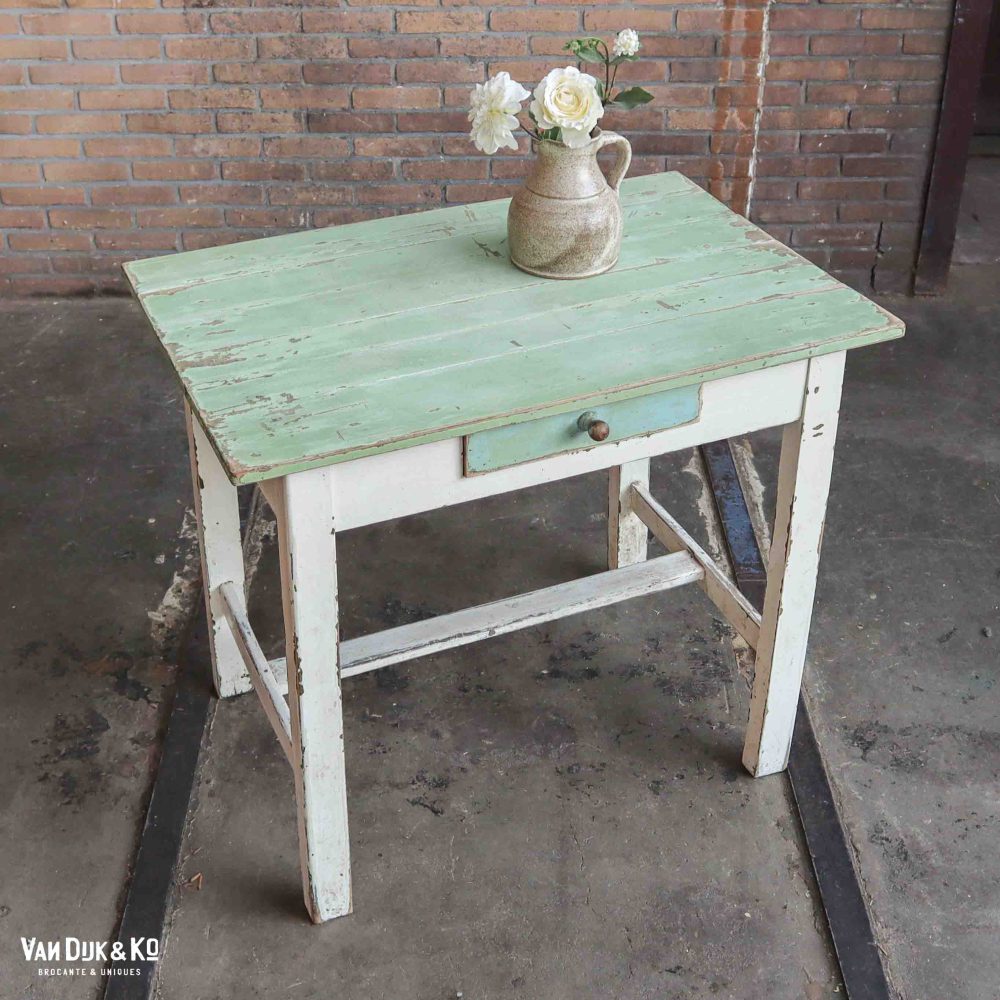Brocante tafeltje - Afbeelding 2