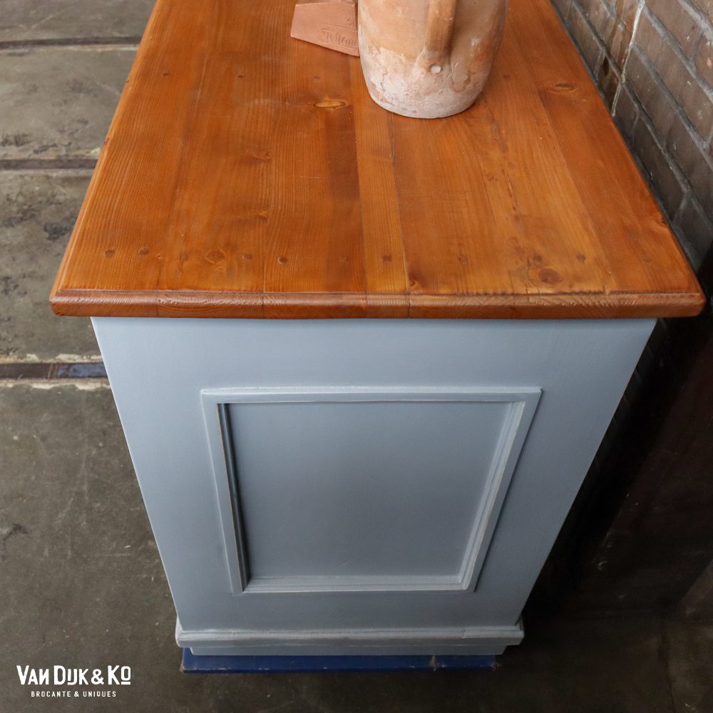 Brocante dressoir met lades - Afbeelding 4