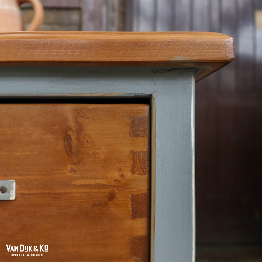 Brocante dressoir met lades - Afbeelding 6