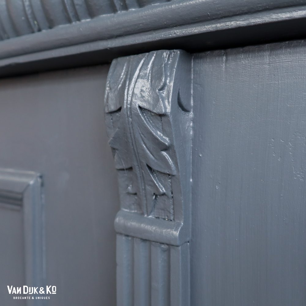 Donker blauwe linnenkast - Afbeelding 6