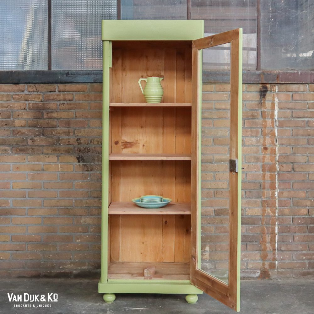 Eendeurs vitrinekast - Afbeelding 3