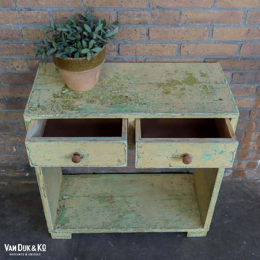 Brocante bijzettafeltje - Afbeelding 4