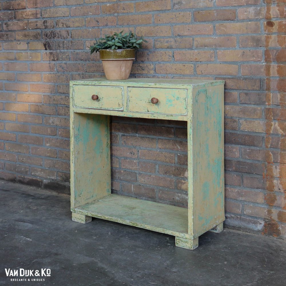 Brocante bijzettafeltje - Afbeelding 2