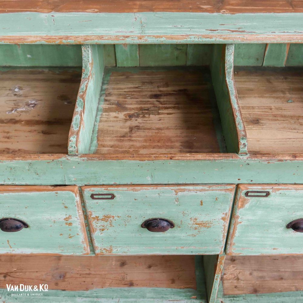 Brocante winkelkast / grutterskast - Afbeelding 5