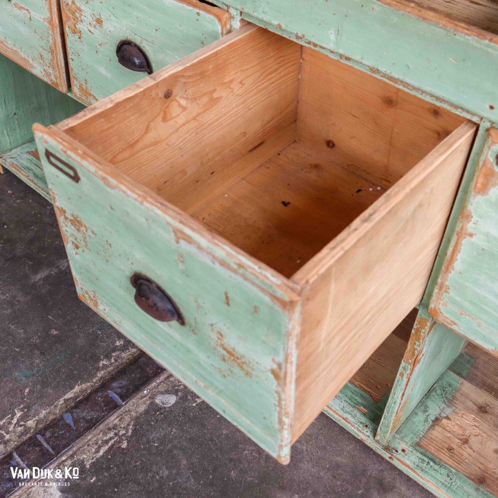 Brocante winkelkast / grutterskast - Afbeelding 6
