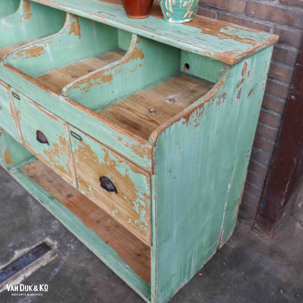 Brocante winkelkast / grutterskast - Afbeelding 3