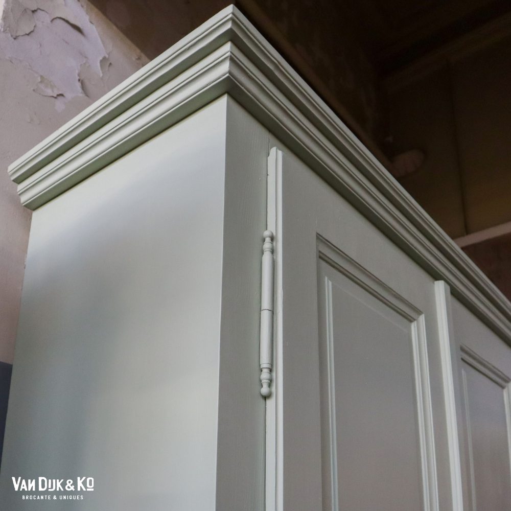 Hoge kast met ensuite deuren - demontabel - Afbeelding 3