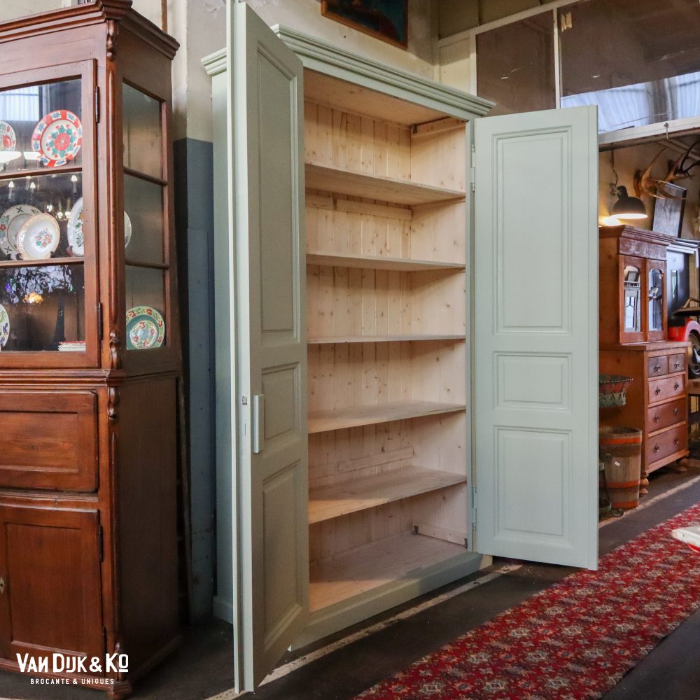 Hoge kast met ensuite deuren - demontabel - Afbeelding 9