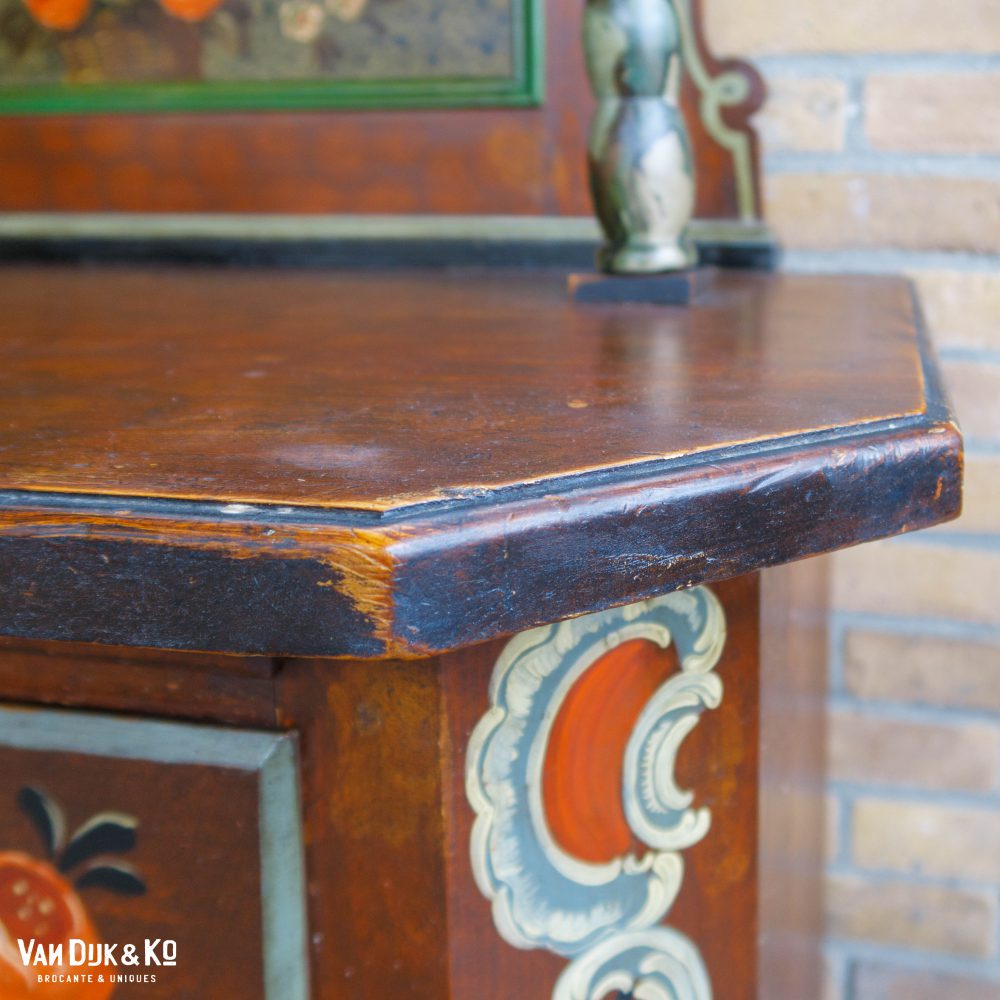 Brocante kastje - handbeschilderd - Afbeelding 5