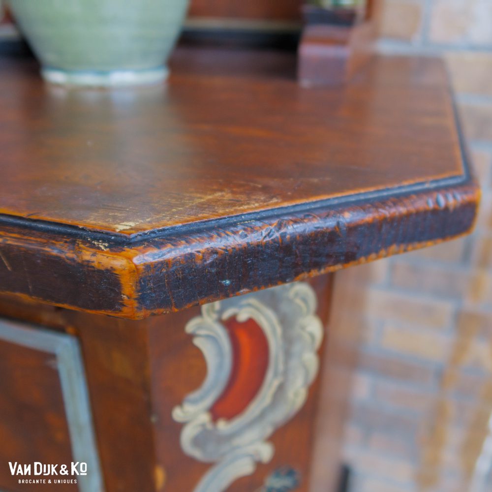 Brocante buffetkast - handbeschilderd - Afbeelding 5