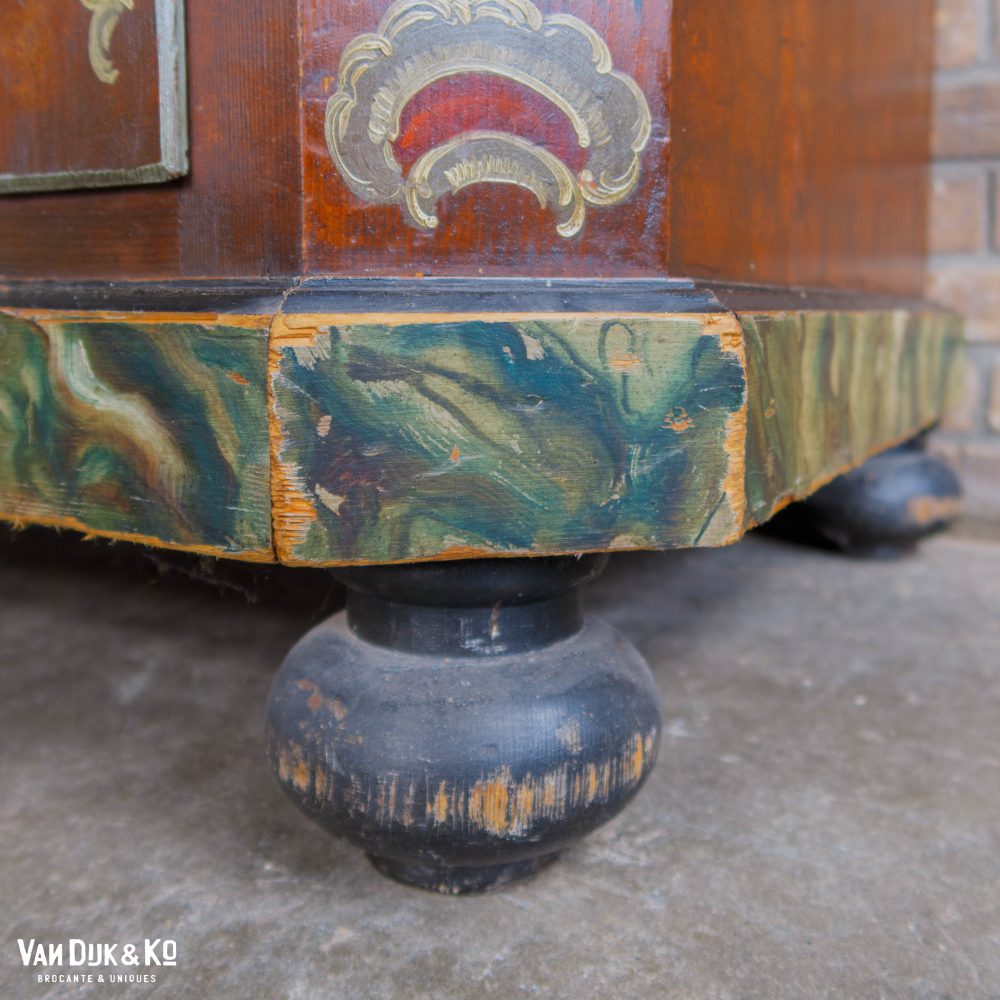 Brocante buffetkast - handbeschilderd - Afbeelding 13