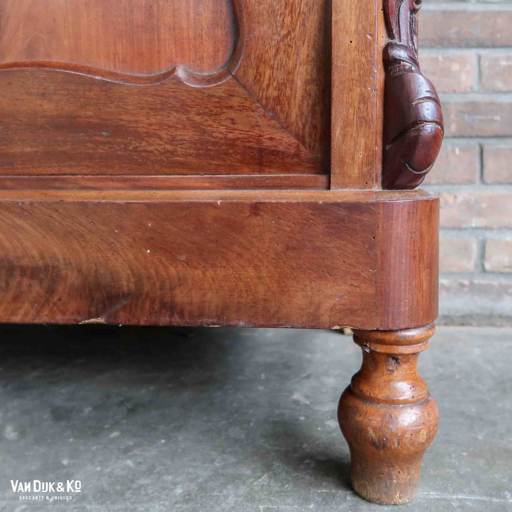 Biedermeier meidenkast - Afbeelding 11