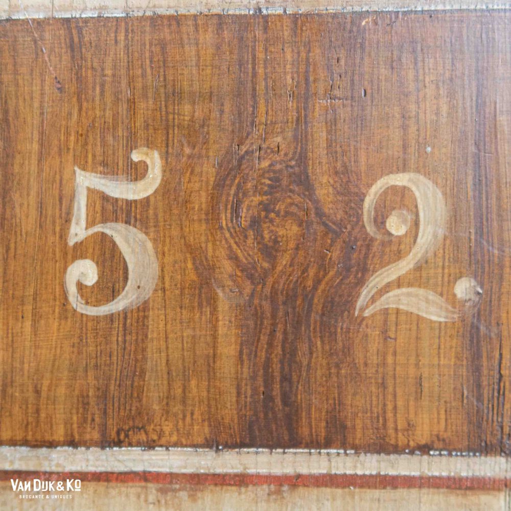 Antieke kast - handbeschilderd - Afbeelding 13