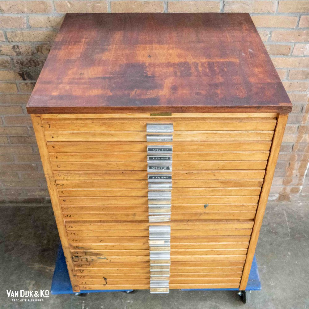 Vintage letterkast - zetkast - Afbeelding 5