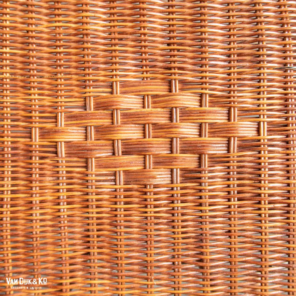 Vintage rotan schommelstoel - Afbeelding 7