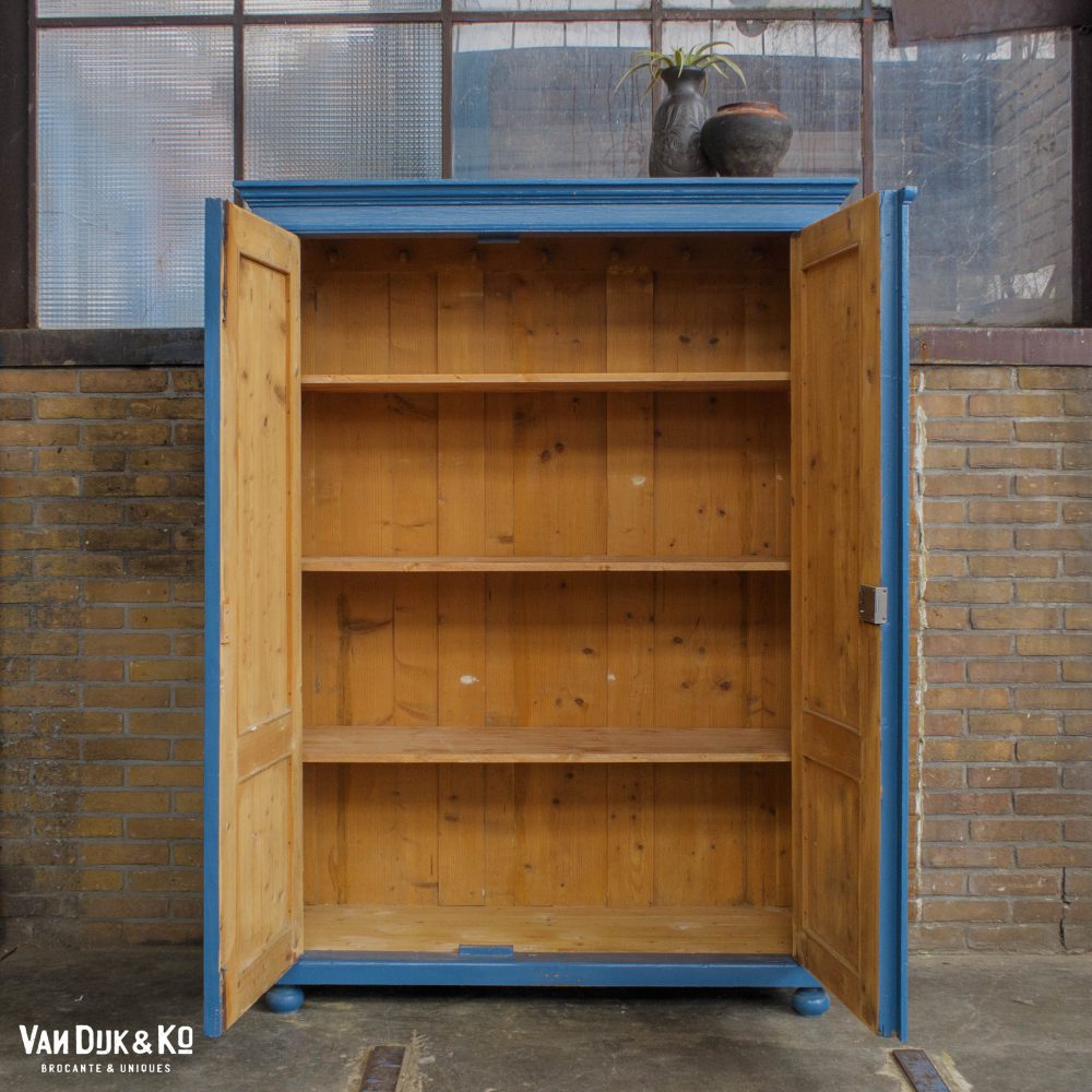 Blauwe linnenkast - Afbeelding 3