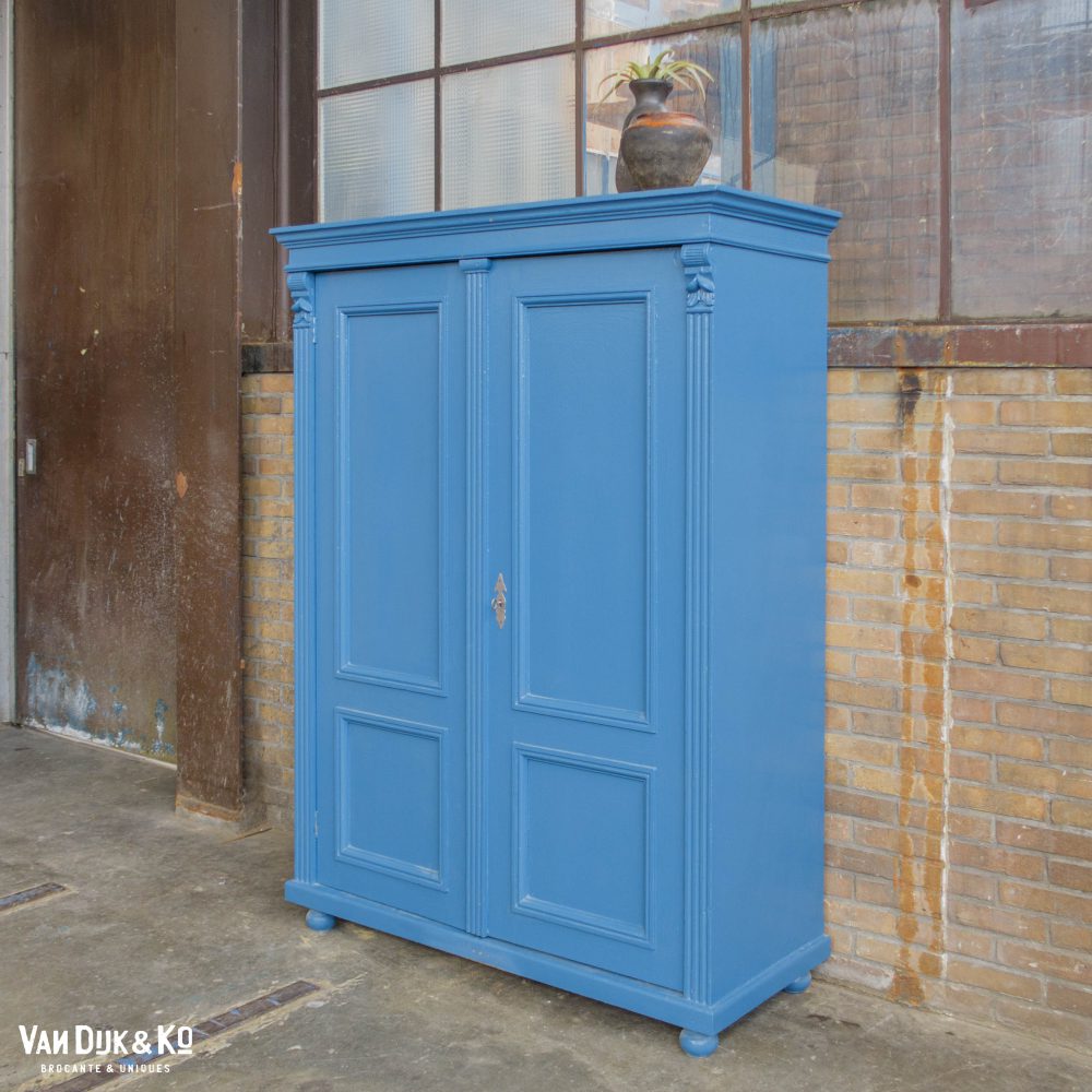 Blauwe linnenkast - Afbeelding 2