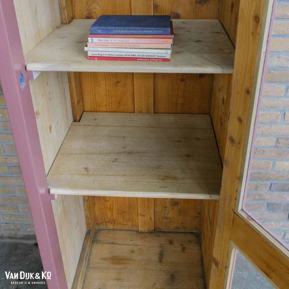 Eendeurs vitrinekast - Afbeelding 4