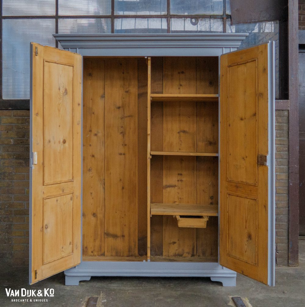 Brocante linnenkast - Afbeelding 3