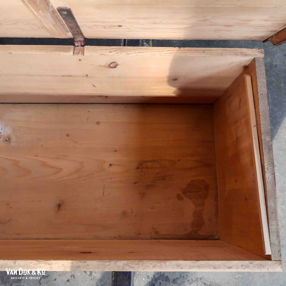 Handbeschilderde houten kist - Afbeelding 14