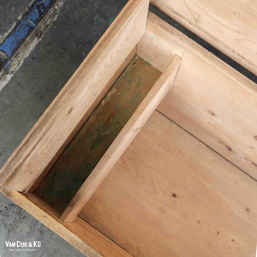Handbeschilderde houten kist - Afbeelding 15