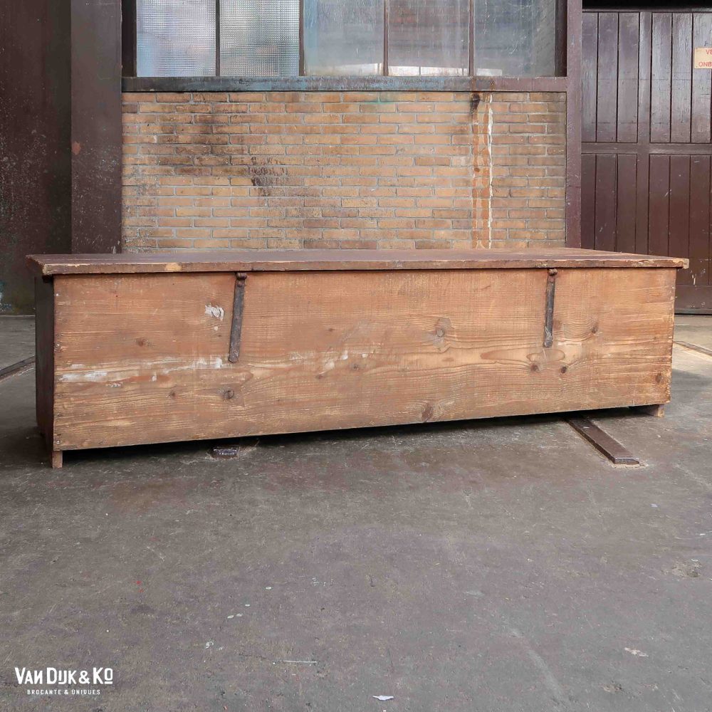 Handbeschilderde houten kist - Afbeelding 16