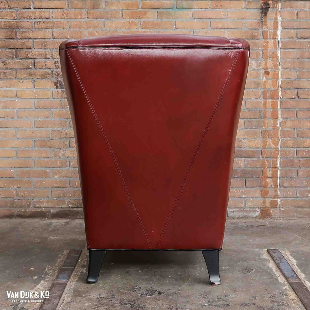 Leren fauteuil - Afbeelding 4