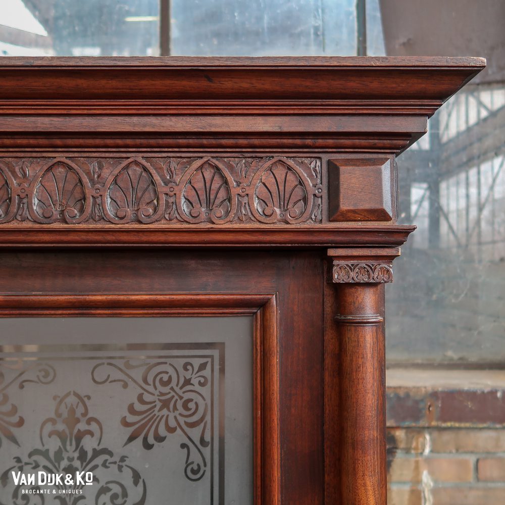 Brocante vitrinekast - Afbeelding 4