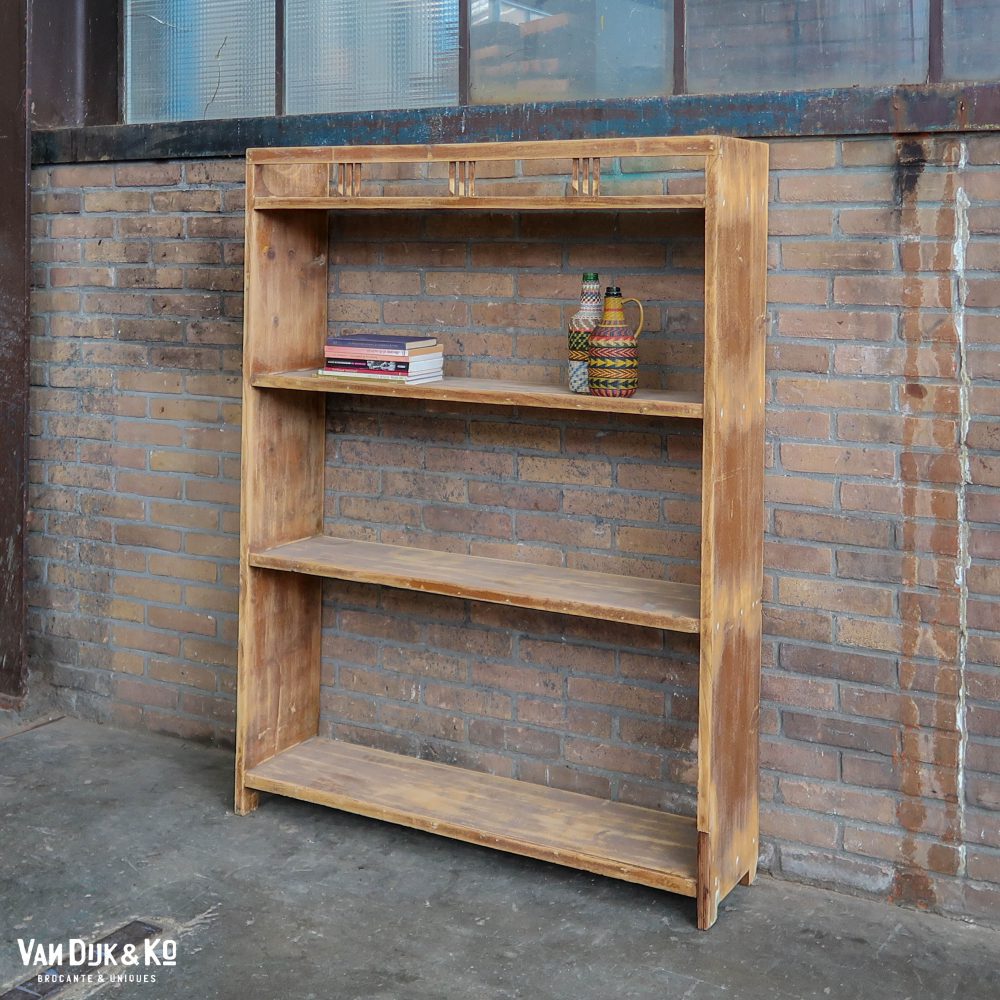 Brocante boekenrek - Afbeelding 2