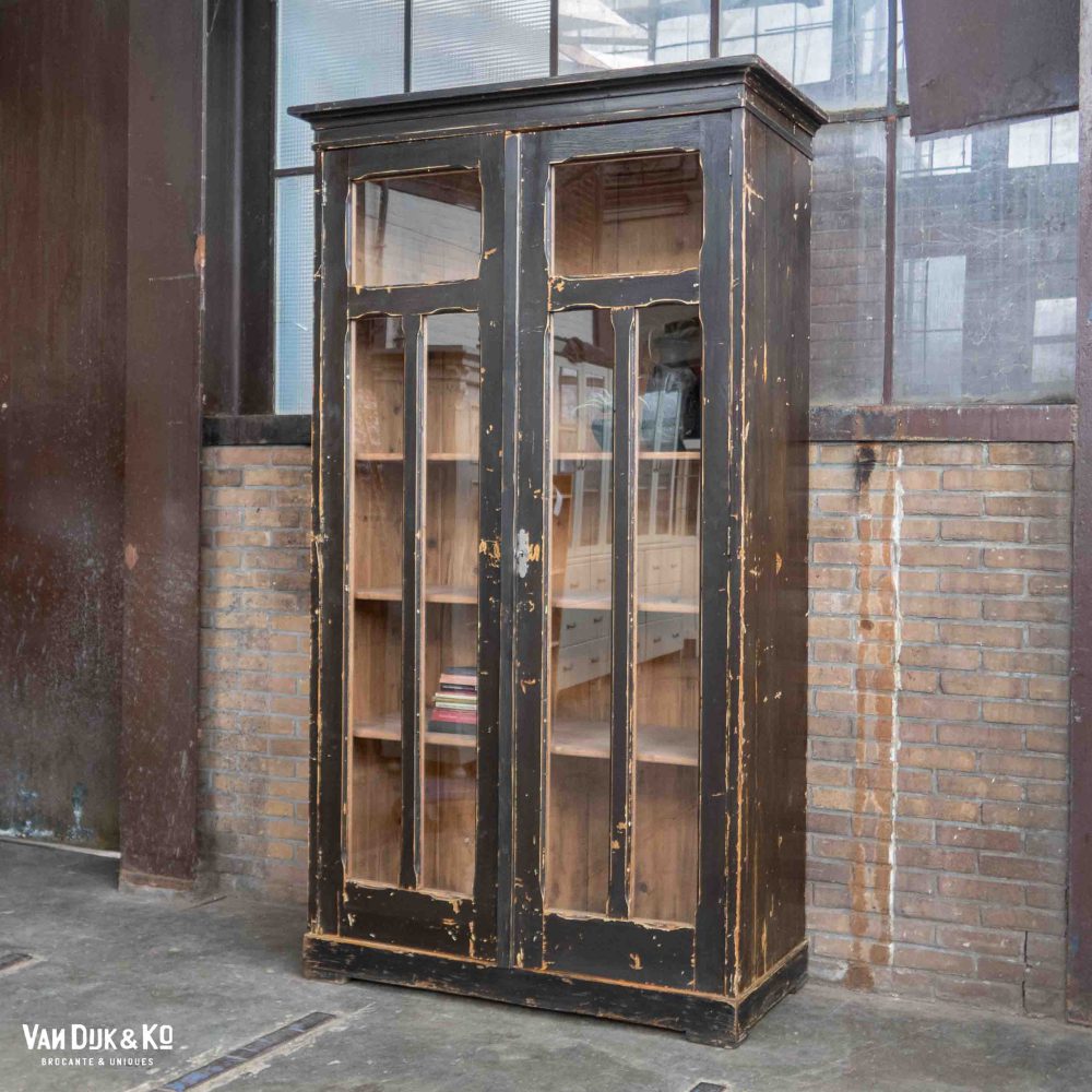 Brocante vitrinekast - Afbeelding 2