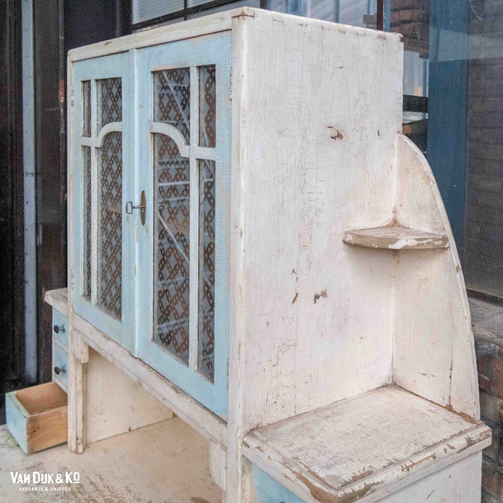 Buffetkast met mousseline glas - Afbeelding 4